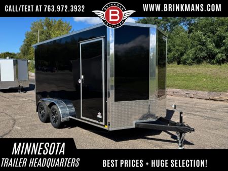 New Formula 7x14 Traverse Enclosed Trailer - Rear Ramp