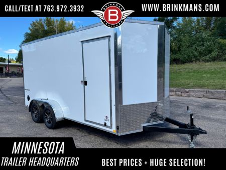 New Formula 7x16 Traverse Enclosed Trailer - Rear Ramp