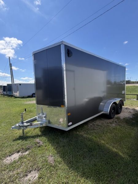 New 2026 ALCOM 7X16TA Aluminun Cargo / Enclosed Trailer