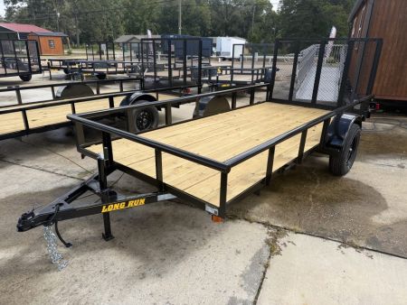 New 2026 Long Run Trailers 76 x14 Pipetop Utility Trailer