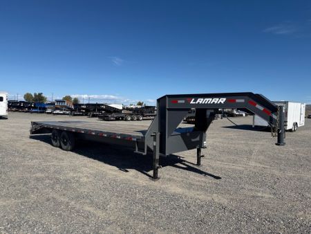 Used 2023 Lamar Trailers 20' GN Equipment Trailer
