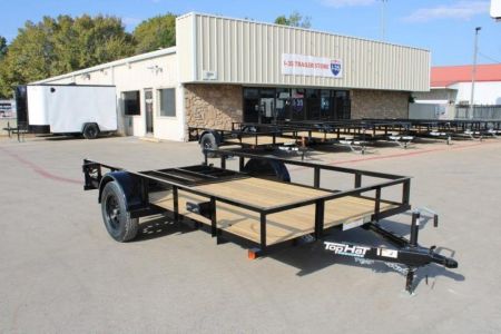 New 2026 Top Hat Trailers DSA 12' x 77  Utility Trailer
