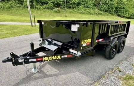 New 2027 Nexhaul 6x12 10k Dump Trailer
