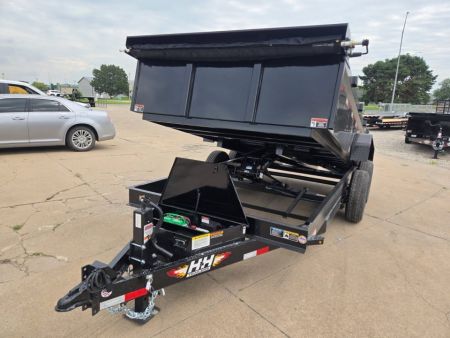 New 2027 H&H Trailers 83x14 Industrial 14K Scissor Dump Trailer
