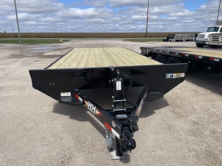 New 2027 H&H Trailers 102x20 Standard Duty Bumper Pull Deckover 14K Equipment Trailer