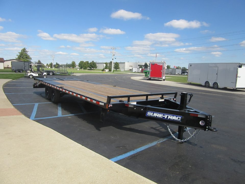 New 2026 Sure-Trac 8.5 x 25 (20+5) ST-HDO10225-150 Deckover Trailer 15K