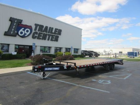 New 2026 Sure-Trac 8.5 x 25 (20+5) ST-HDO10225-150 Deckover Trailer 15K