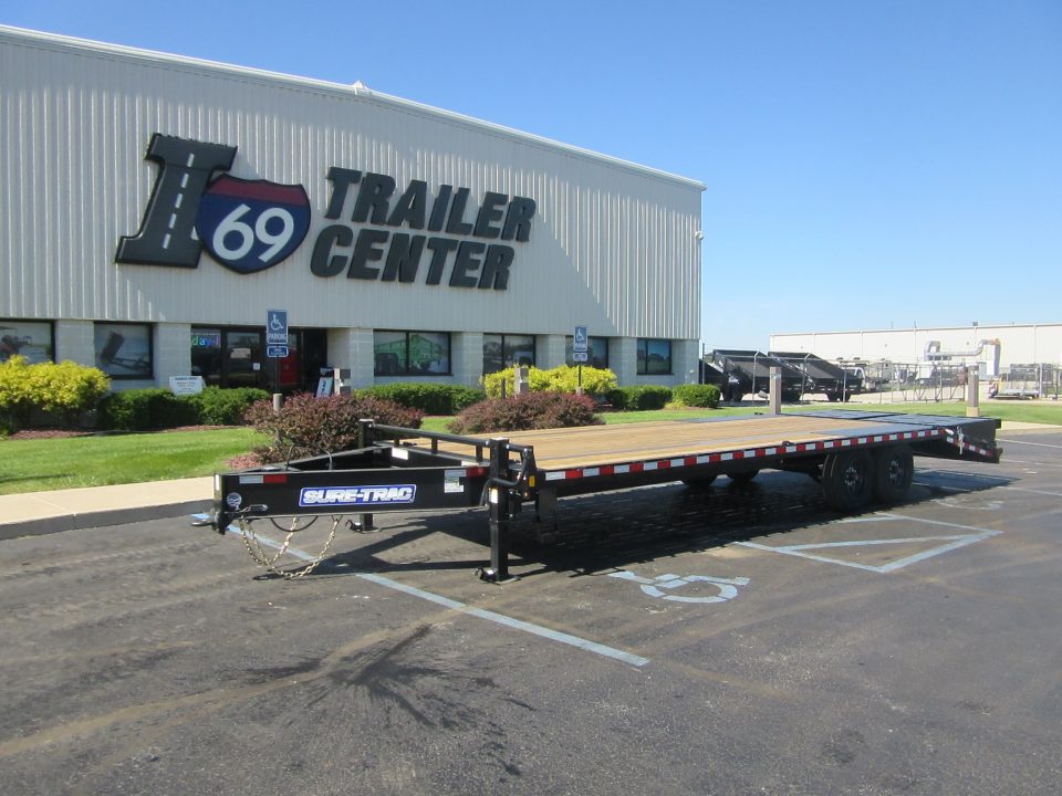 New 2026 Sure-Trac 8.5 x 25(20+5) ST-HDO10225-176 Deckover Trailer 17.6K / Dual Jack