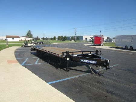 New 2026 Sure-Trac 8.5 x 25(20+5) ST-HDO10225-176 Deckover Trailer 17.6K / Dual Jack