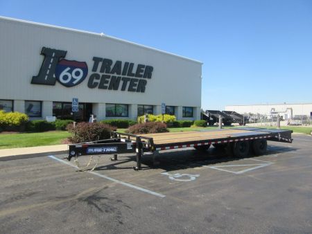 New 2026 Sure-Trac 8.5 x 25 (20+5) ST-HDO10225-22.5 Deckover Trailer 22.5K / Dual Jack