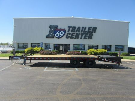 New 2026 Sure-Trac 8.5 x 25 (20+5) ST-HDO10225-22.5 Deckover Trailer 22.5K / Dual Jack