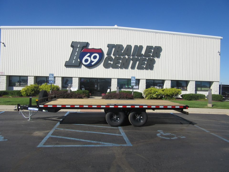 New 2027 Sure-Trac 8.5 x 18 ST-TDOF10218-100 Deckover Trailer 7K (De-Rated) / Spare Tire / Zinc Primer