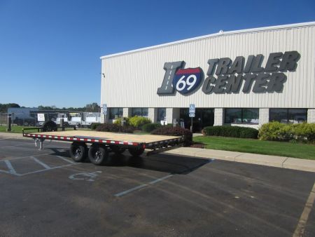 New 2027 Sure-Trac 8.5 x 18 ST-TDOF10218-100 Deckover Trailer 7K (De-Rated) / Spare Tire / Zinc Primer