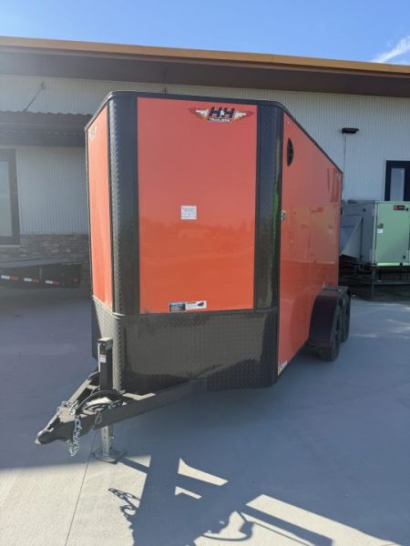 New 2027 H&H Trailers 6X12 Cargo / Enclosed Trailer