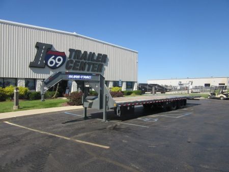 New 2027 Sure-Trac 8.5 x 35 (25+10) ST-HBD10235-259G Deckover Trailer 25.9K / Hydraulic Tail / Custom