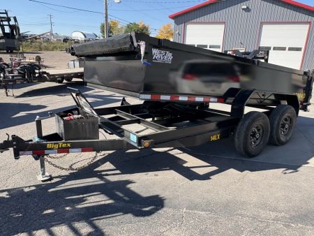 New 2027 Big Tex Trailers 14LX-14C2A-BK Dump Trailer