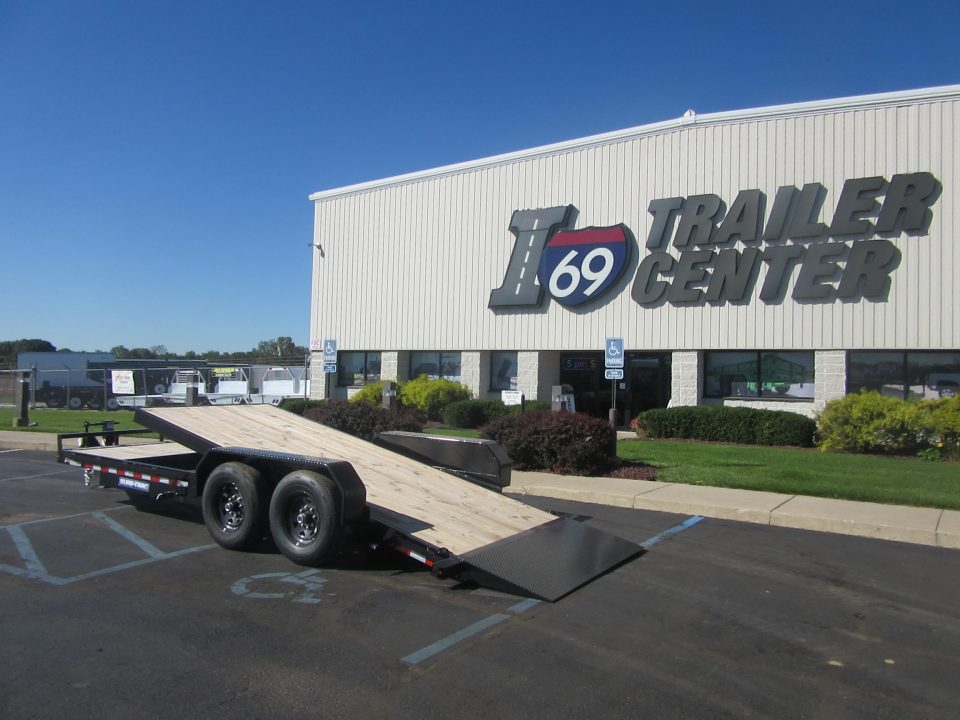 New 2026 Sure-Trac 7 x 20 (16+4) ST-TBE82164-140 Tilt Trailer 14K / 4-Foot Stationary