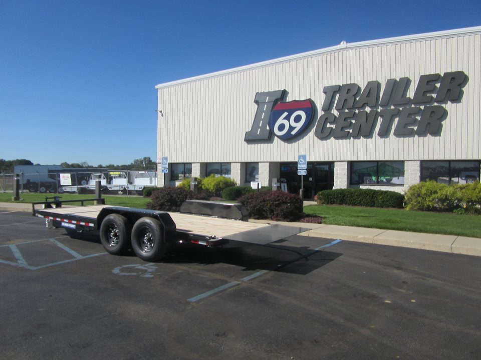 New 2026 Sure-Trac 7 x 20 (16+4) ST-TBE82164-140 Tilt Trailer 14K / 4-Foot Stationary