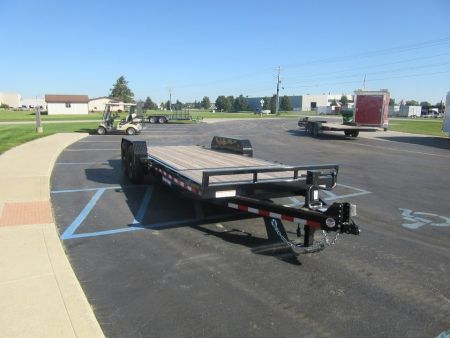 New 2026 Sure-Trac 7 x 20 (16+4) ST-TBE82164-140 Tilt Trailer 14K / 4-Foot Stationary