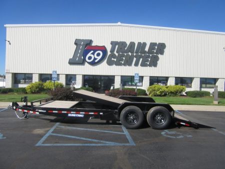 New 2026 Sure-Trac 7 x 20 (16+4) ST-TBE82164-140 Tilt Trailer 14K / 4-Foot Stationary