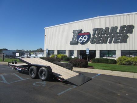 New 2026 Sure-Trac 7 x 20 (16+4) ST-TBE82164-140 Tilt Trailer 14K / 4-Foot Stationary