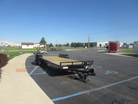 New 2027 Sure-Trac 7 x 22 (16+6) ST-TBE82166-140 Tilt Trailer 14K / 6-Foot Stationary / Extra D-Rings