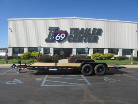 New 2027 Sure-Trac 7 x 22 (16+6) ST-TBE82166-140 Tilt Trailer 14K / 6-Foot Stationary / Extra D-Rings