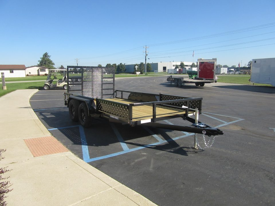 New 2027 Sure-Trac 7 x 14 ST-UTV8214-070 ATV Trailer 7K