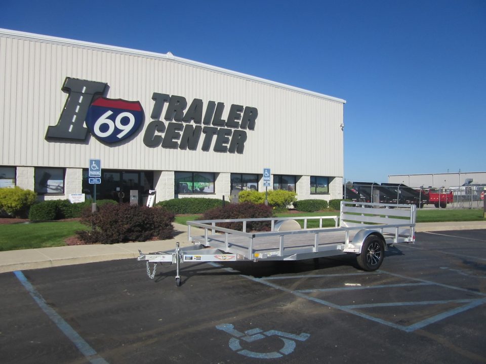 New 2025 H&H Trailers 7 x 14 H8214RSA-030 Aluminum Utility Trailer 3K