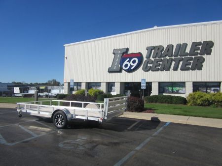 New 2025 H&H Trailers 7 x 14 H8214RSA-030 Aluminum Utility Trailer 3K