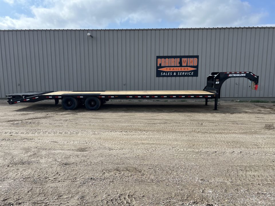 New 2027 PJ Trailers 36 Tandem Dual Gooseneck Flatbed Trailer