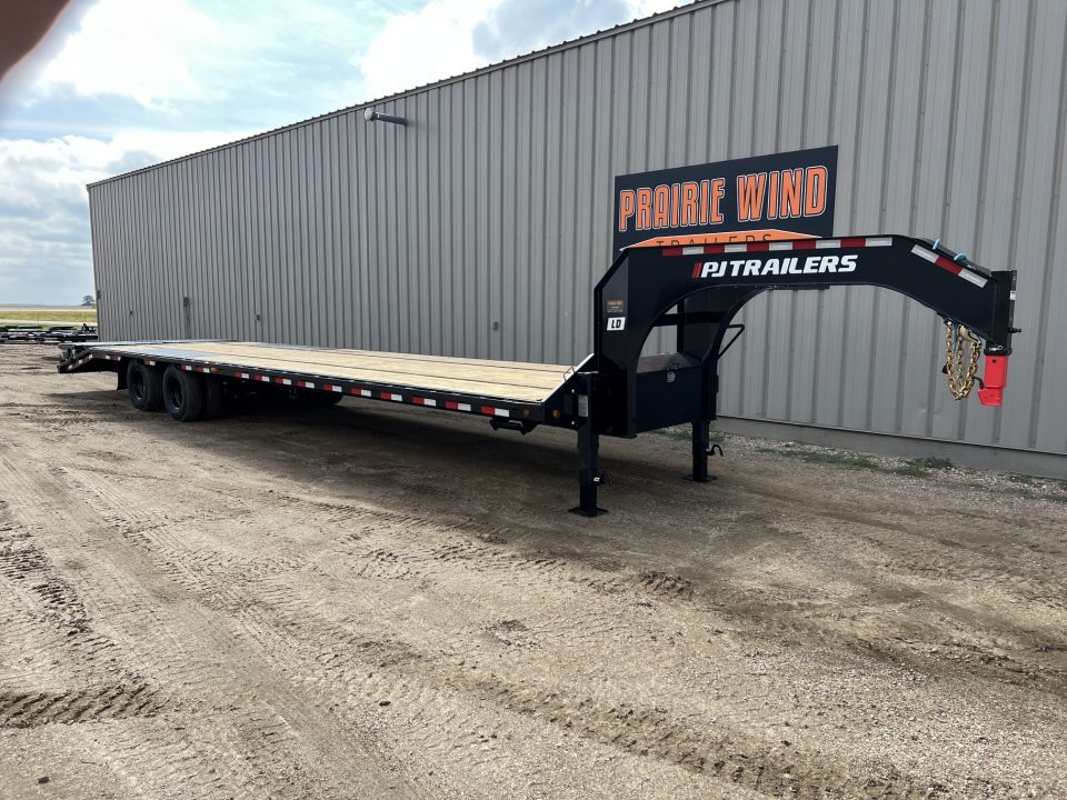 New 2027 PJ Trailers 36 Tandem Dual Gooseneck Flatbed Trailer