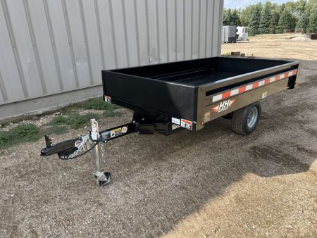 New 2027 H&H Trailers 8' Homeowner / UTV Dump Trailer