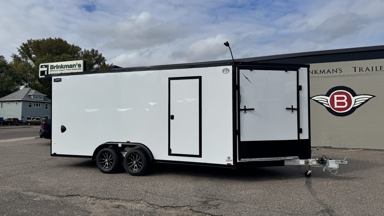 New 2027 Lightning Trailers 7.5x23 Snowmobile Trailer
