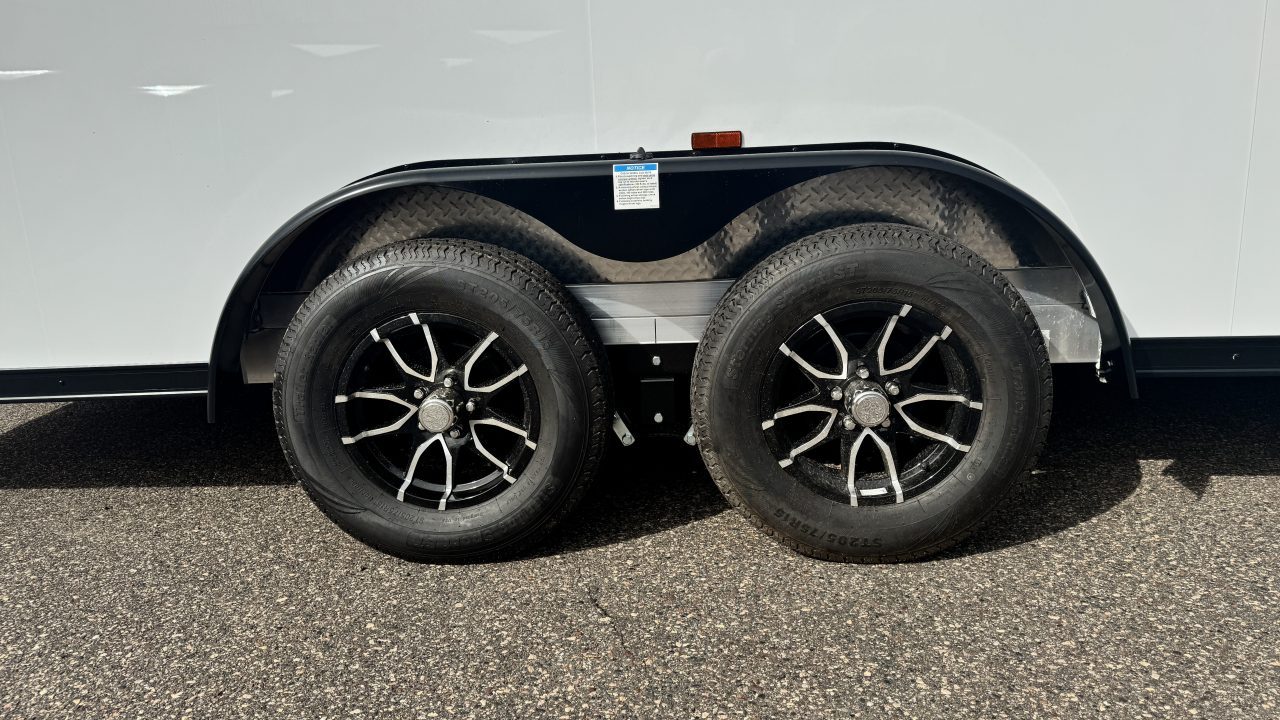 New 2027 Lightning Trailers 7.5x23 Snowmobile Trailer