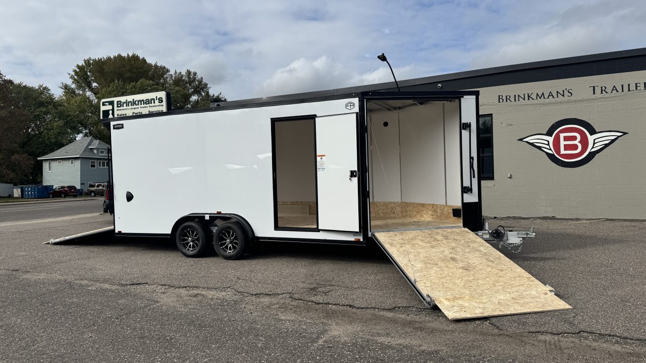 New 2027 Lightning Trailers 7.5x23 Snowmobile Trailer