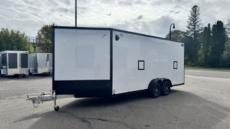 New 2027 Lightning Trailers 7.5x23 Snowmobile Trailer