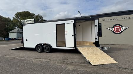 New 2027 Lightning Trailers 7.5x23 Snowmobile Trailer