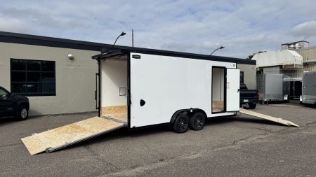 New 2027 Lightning Trailers 7.5x23 Snowmobile Trailer