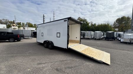 New 2027 Lightning Trailers 7.5x23 Snowmobile Trailer
