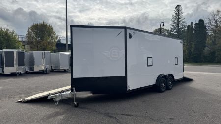 New 2027 Lightning Trailers 7.5x23 Snowmobile Trailer