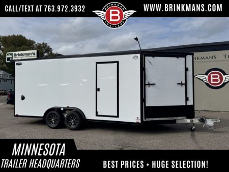 New 2027 Lightning Trailers 7.5x23 Snowmobile Trailer