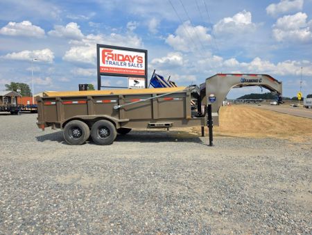 New 2027 Diamond C LPT210 16' LPT210 16' x 82" 10K Axles Gooseneck Pacesetter Edition