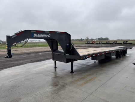 New 2027 Diamond C Trailers FMAX212HDT Flatbed Trailer