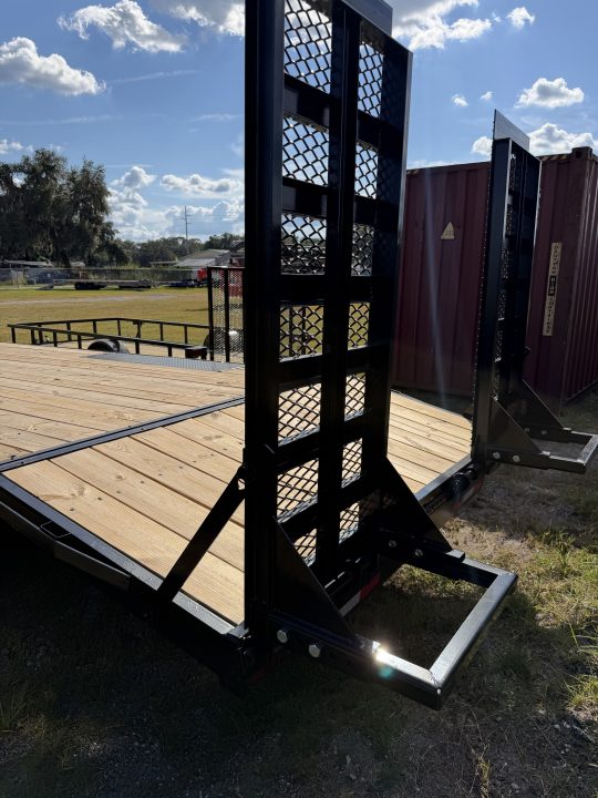 New 2027 Down 2 Earth 102”X 24’ DECK OVER Equipment Trailer EXTRA WIDE RAMPS