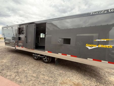 Used 2014 Trails West RPM Snowmobile 28' Trailer Cargo / Enclosed Trailer