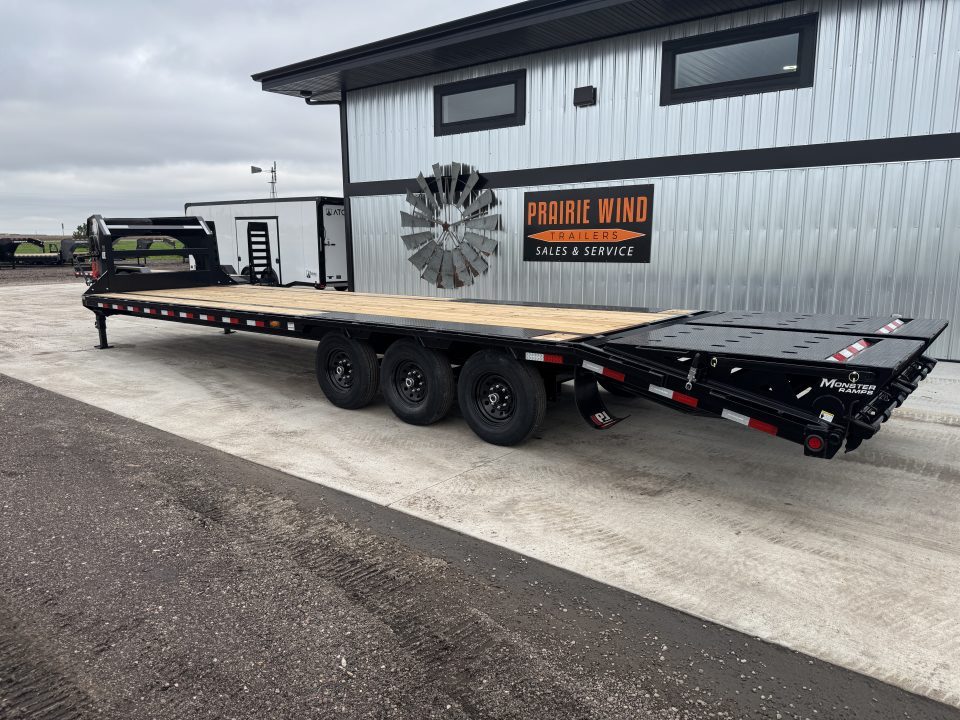 New 2027 PJ Trailers LS32GN Flatbed Trailer