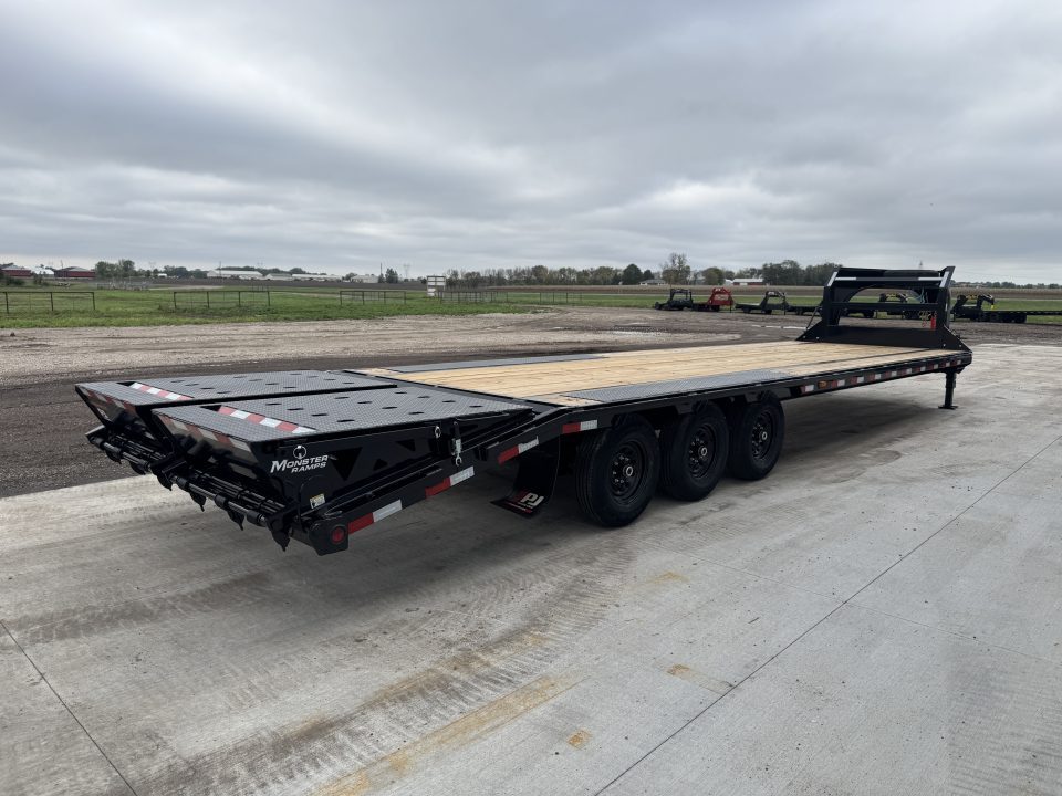 New 2027 PJ Trailers LS32GN Flatbed Trailer