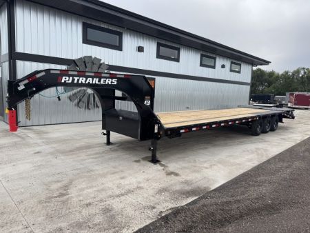 New 2027 PJ Trailers LS32GN Flatbed Trailer