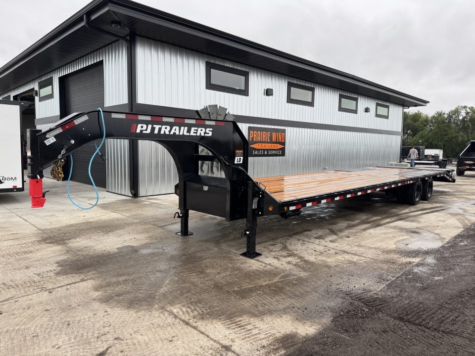 New 2027 PJ Trailers LD36GN Flatbed Trailer